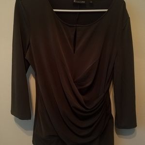 Olive green blouse